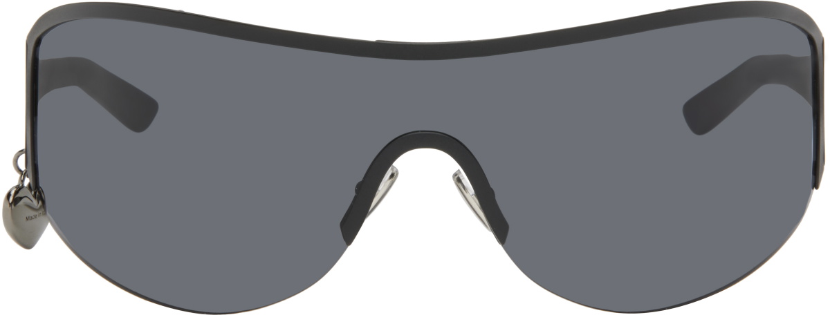 Acne Studios Black Metal Frame Sunglasses