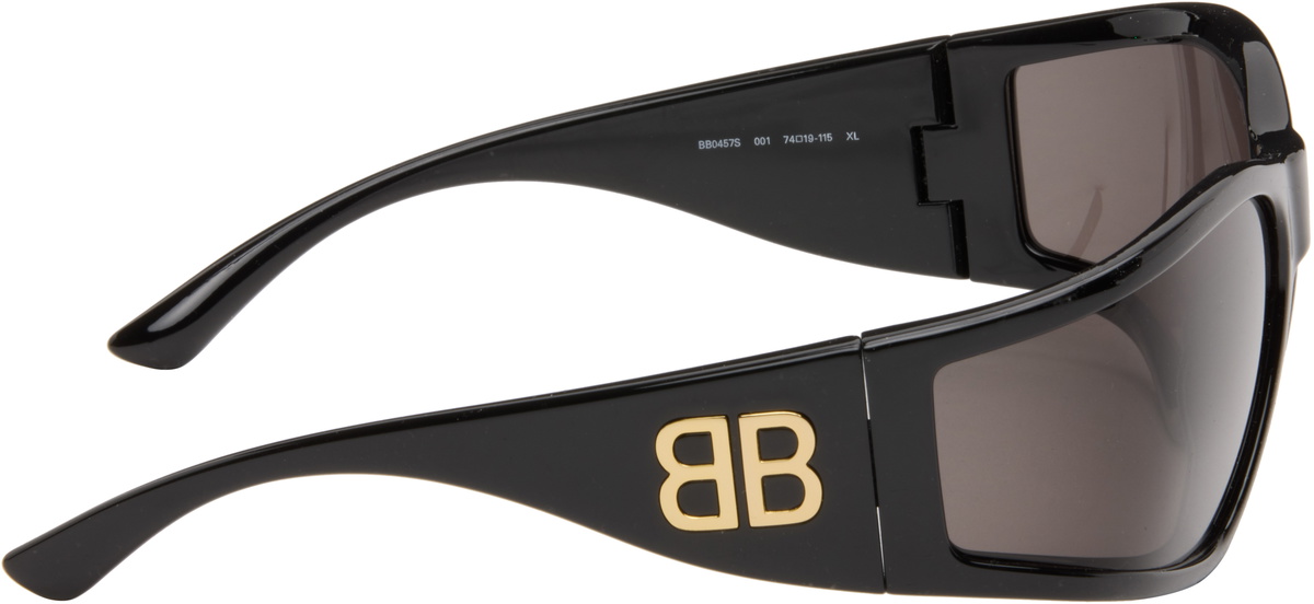 Balenciaga Black Sunset D-Frame Sunglasses