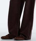 Agolde Curve cotton corduroy wide-leg pants