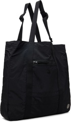 Stone Island Black 9200012 Coated Nylon Metal ECONYL Tote