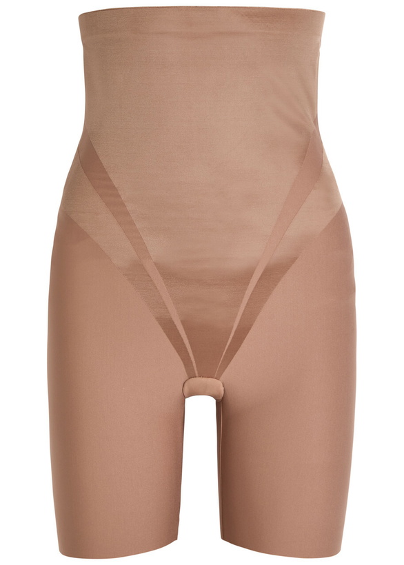 Photo: Spanx Transform Sculpting High-waist Shorts Nude