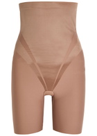 Spanx Transform Sculpting High-waist Shorts Nude