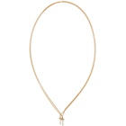 Dsquared2 Gold Jesus Necklace