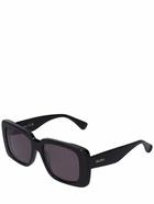 MAX MARA Glimpse3 Squared Acetate Sunglasses