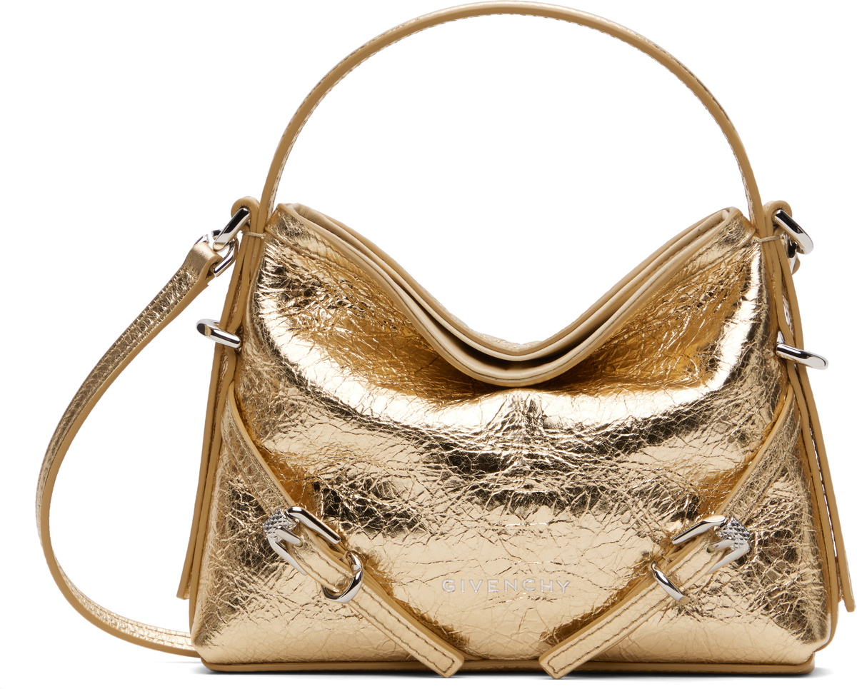 Givenchy Gold Nano Voyou Bag Givenchy