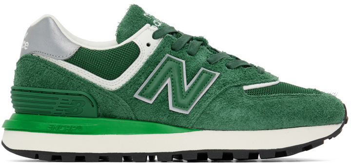 Photo: New Balance Green 574 Legacy Sneakers