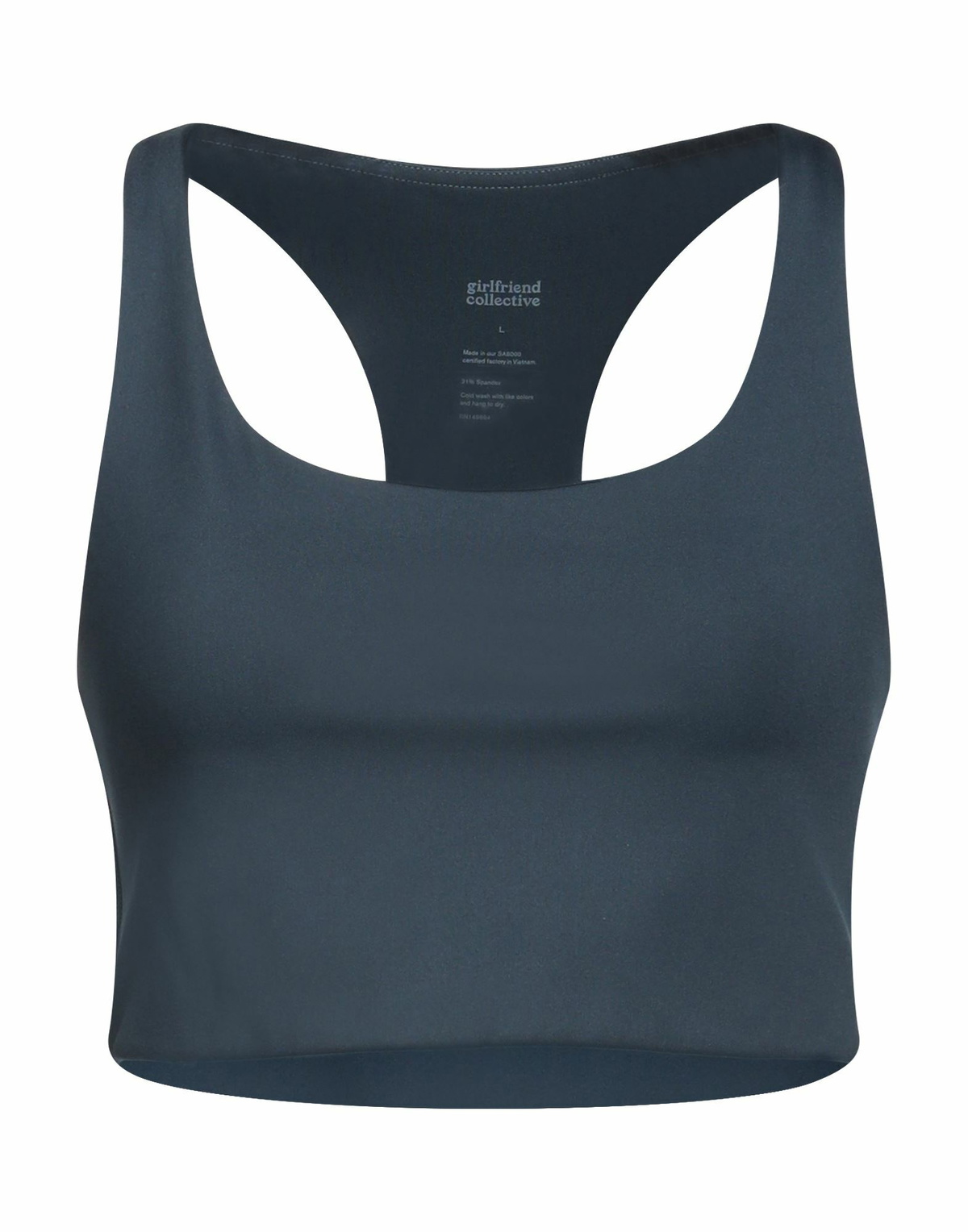 Girlfriend Collective Womens Top Slate in Blue