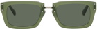 Jacquemus Green Le Raphia 'Les Lunettes Soli' Sunglasses