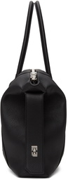 Givenchy Black Medium Grained Antigona Lock Soft Tote