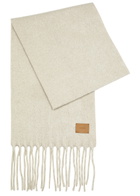 Vince Fringed Alpaca-blend Scarf - Sand - One Size