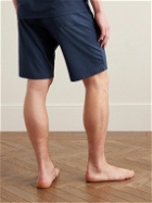Derek Rose - Basel 1 Stretch Micro Modal Jersey Lounge Shorts - Blue
