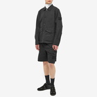 Stone Island Men's Ghost Cargo Shorts in Black