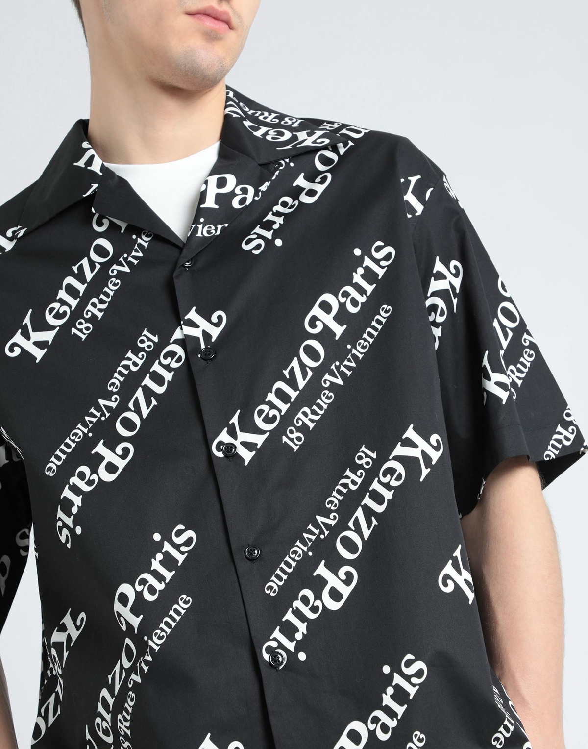 Kenzo Mens Shirt in Black