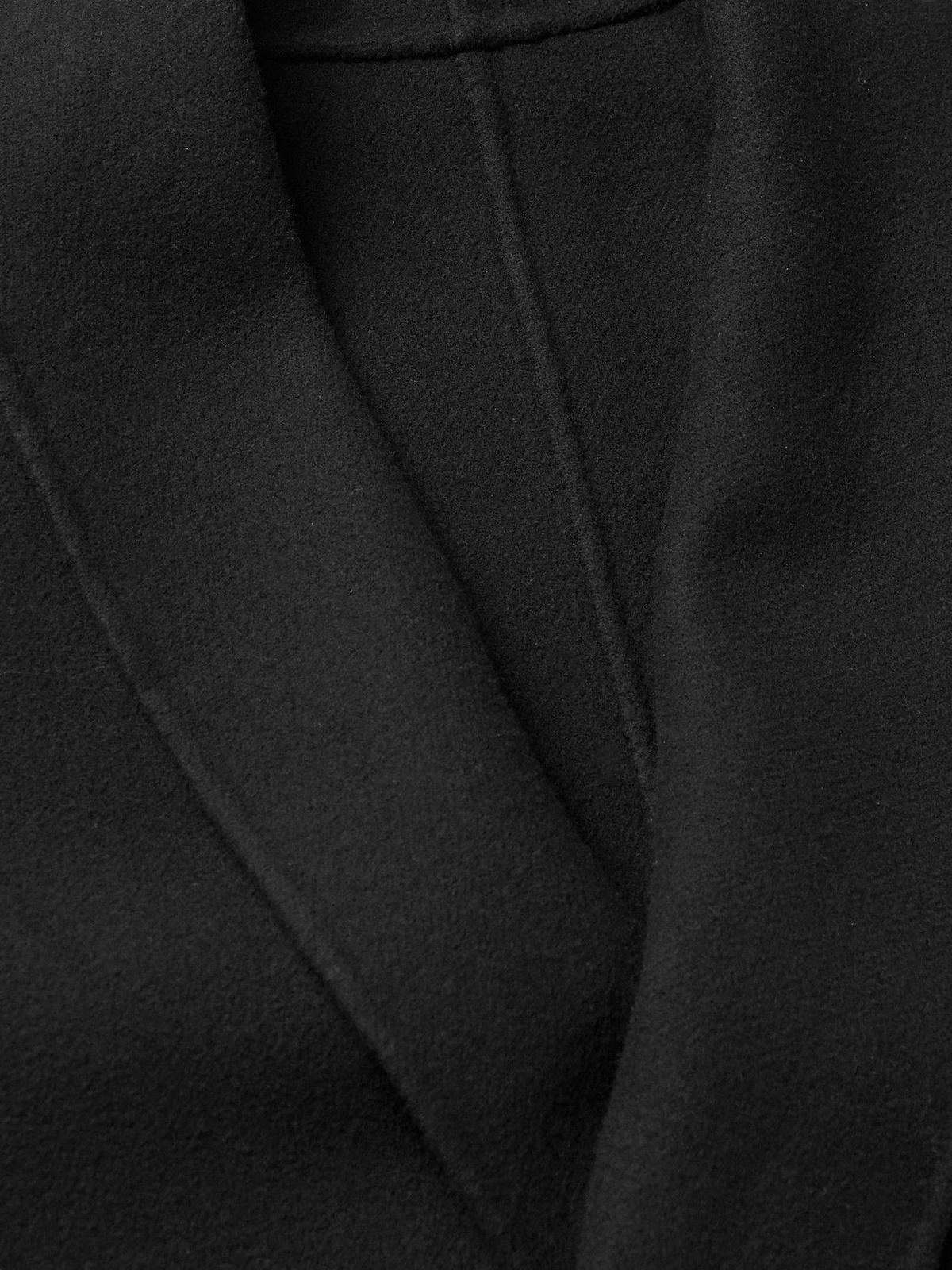 The Row Ferro Shawl Collar Belted Double Breasted Wool Blend