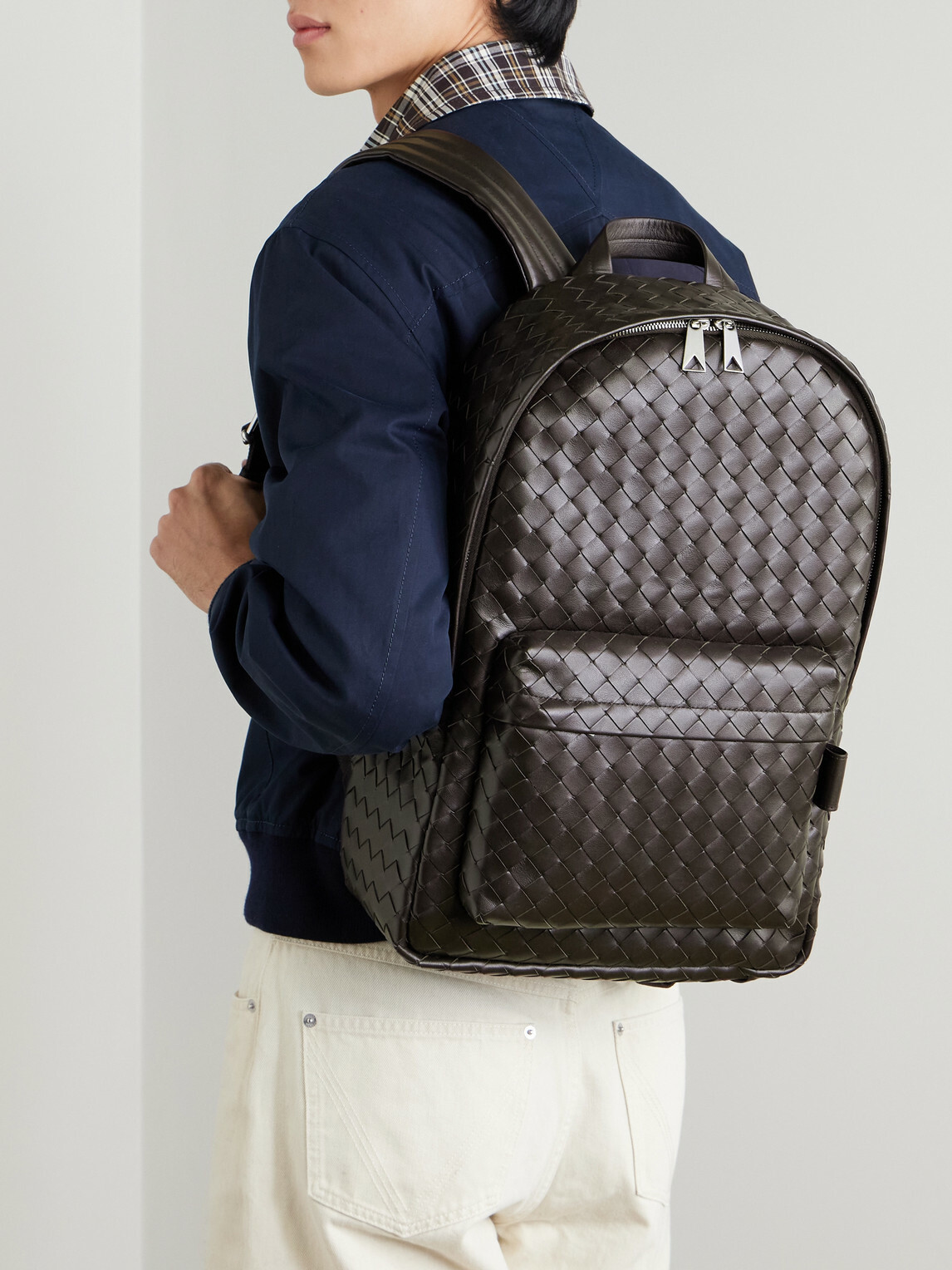 Bottega Veneta - Intrecciato Leather Backpack