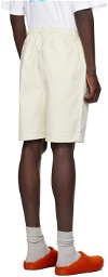 Stüssy Off-White Brushed Shorts