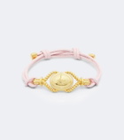 Chloé Leather-trimmed bracelet
