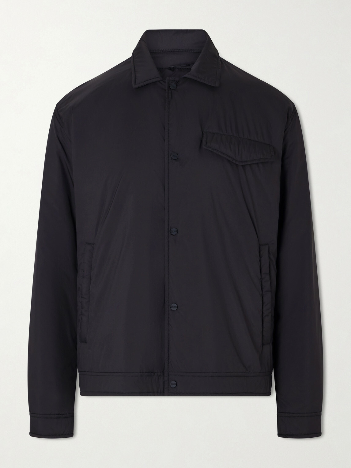 Herno - Zip-Up Shell Jacket - Blue