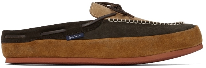 Photo: PS by Paul Smith Brown Suede Hyde Boat Shoes