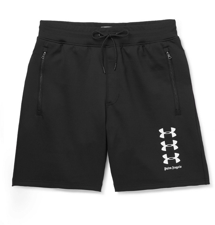 Photo: Palm Angels - Under Armour Stretch-Jersey Shorts - Black