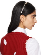 Vivienne Westwood Silver Vivienne's Horn Alice Headband