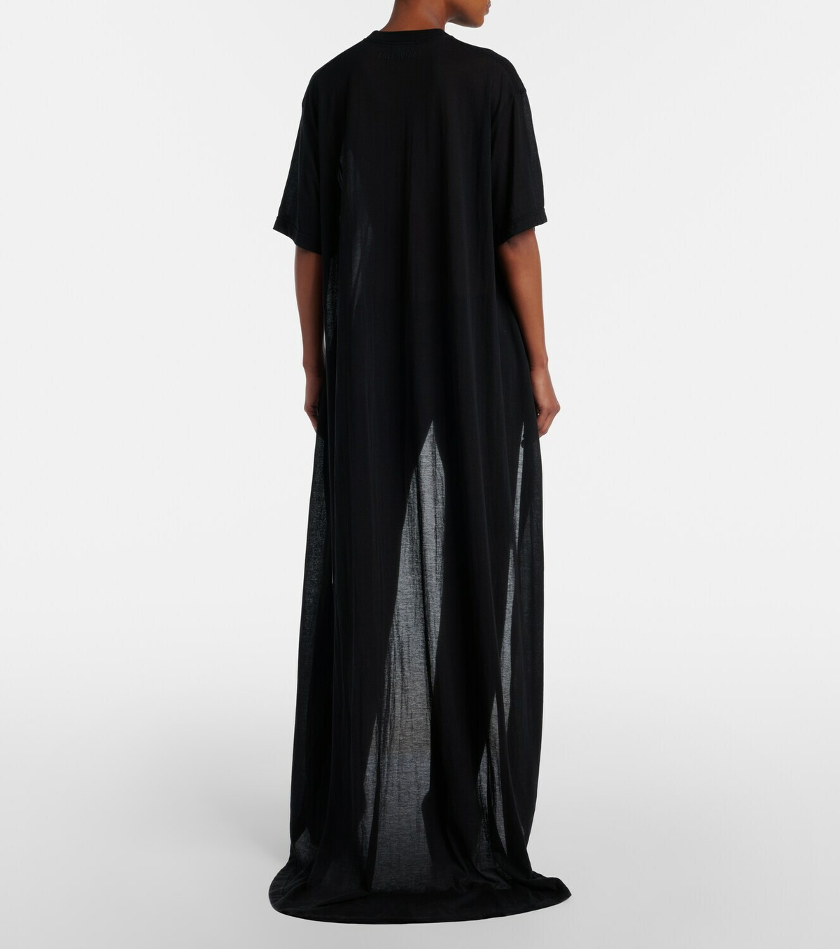 Balenciaga Draped cotton jersey T-shirt
