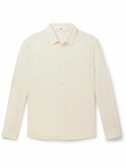 Séfr - Leo Textured-Cotton Voile Shirt - White