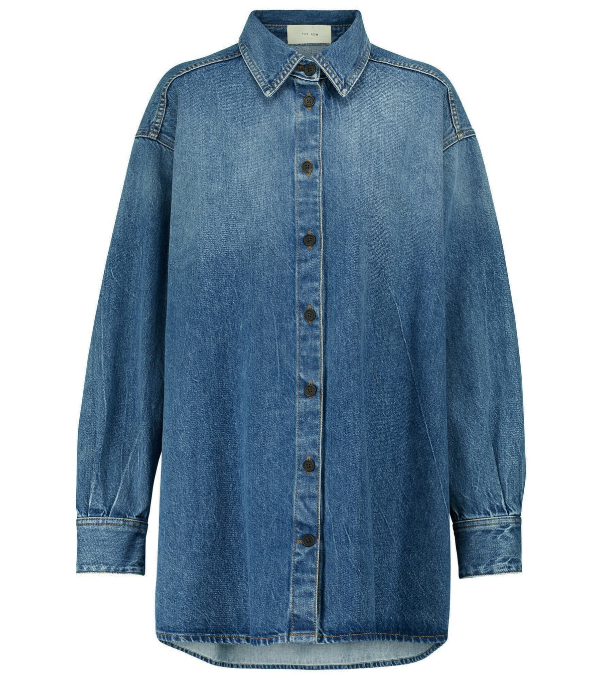 THE ROW frannie shirt デニム　シャツ　ジャケット　ザロウ THE ROW frannie shirt デニム シャツ ジャケット ザロウ - メルカリ
