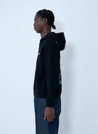 Awake NY Logo Motif Hooded Sweatshirt