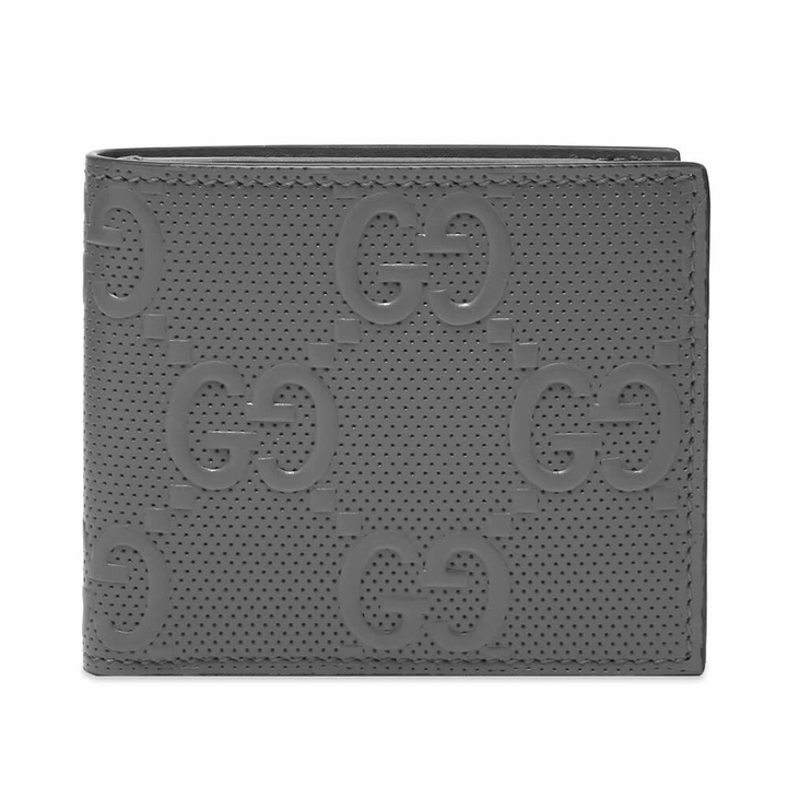 Photo: Gucci Men's GG Embossed Wallet in Grey