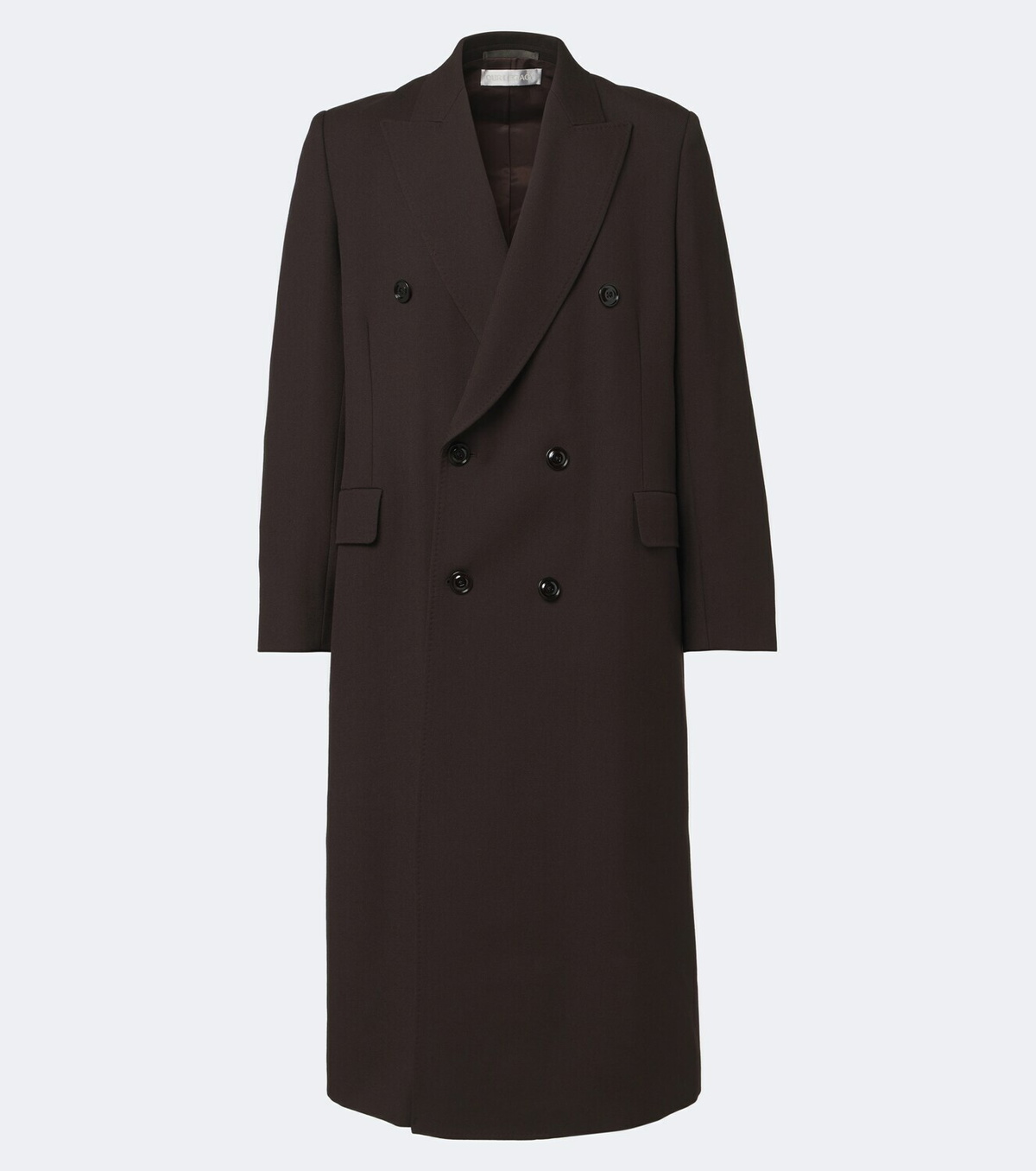 Our Legacy Whale double-breasted virgin wool coat