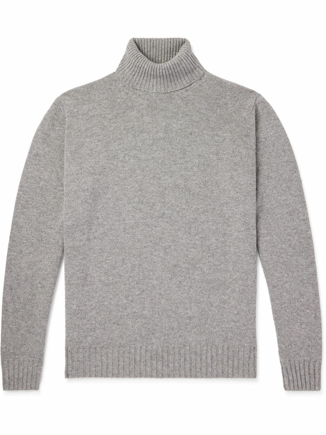 Thom Sweeney - Cashmere Rollneck Sweater - Gray