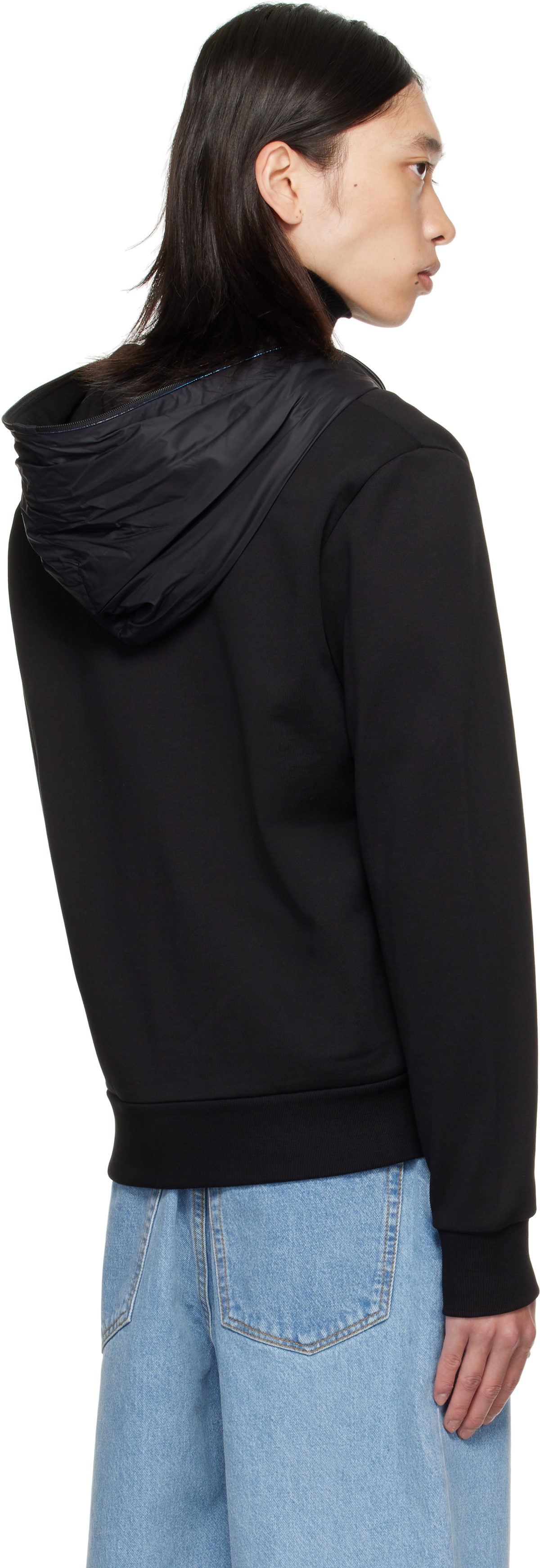 Moncler Black Zip Up Cardigan Jacket