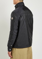 Moncler Meridelle Layered Padded Shell Jacket Navy