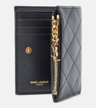 Saint Laurent Cassandre Bijou quilted leather wallet