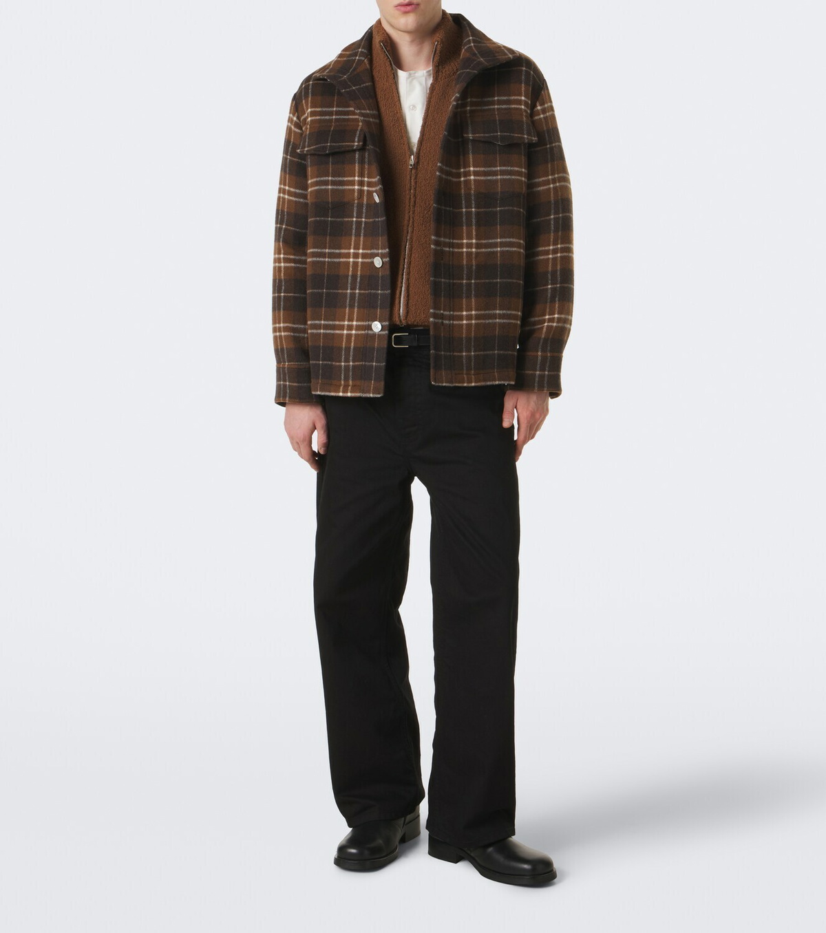 Umit Benan Suvretta wool-blend zip-up sweater