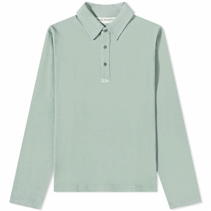 Photo: Advisory Board Crystals Men's 123 Rugby Shirt in Aventurine Green