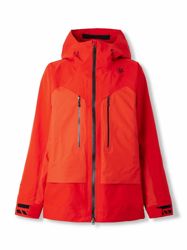 Photo: Goldwin - 3L GORE‑TEX® Hooded Jacket - Orange