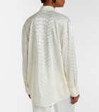 Roberto Cavalli Snake-print shirt