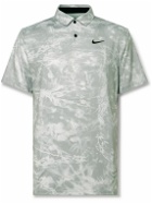 Nike Golf - Tour Floral-Print Dri-FIT Golf Polo Shirt - Gray