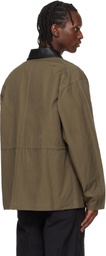 Toga Virilis Khaki Canvas Jacket