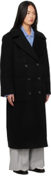 Elleme SSENSE Exclusive Black Boyfriend Coat