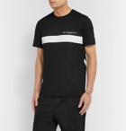 Givenchy - Slim-Fit Logo-Print Cotton-Jersey T-Shirt - Black