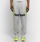 Nike - CLOT Colour-Block Mesh-Panelled Dri-FIT Tracksuit - Gray