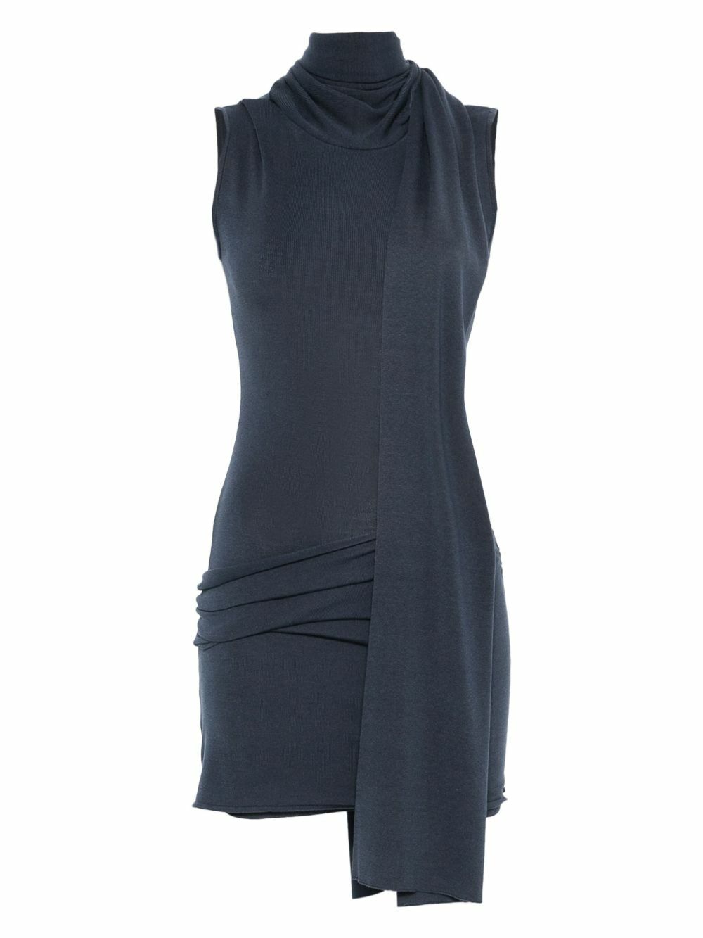 Aya Muse Draped lamé minidress Aya Muse