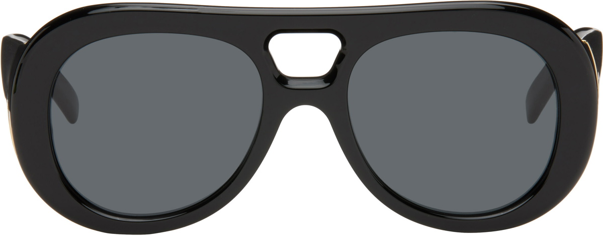 Givenchy Black Mask Aviator Sunglasses