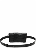 BOTTEGA VENETA - Cassette Intreccio Leather Belt Bag