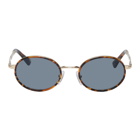 Persol Gold and Blue PO2457S Sunglasses