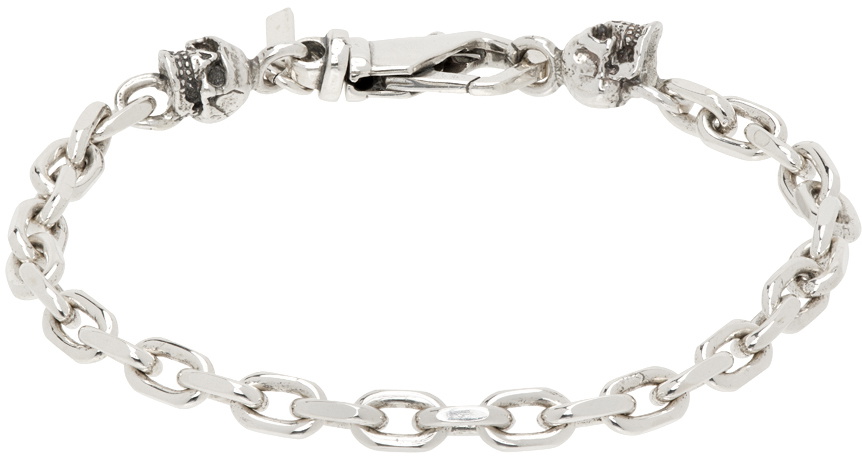 Emanuele Bicocchi Silver Small Link Chain Bracelet