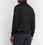 Hugo Boss - Slim-Fit Virgin Wool and Silk-Blend Rollneck Sweater - Black